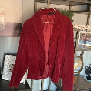 Relativity Women's Rich Burgundy Blazer